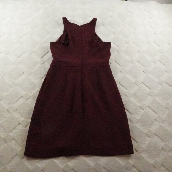 J Crew Dress Womens 10 Cocktail Tank Racerback Lined Red - Picture 10 of 11